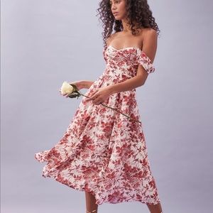 Reformation Violet Dress